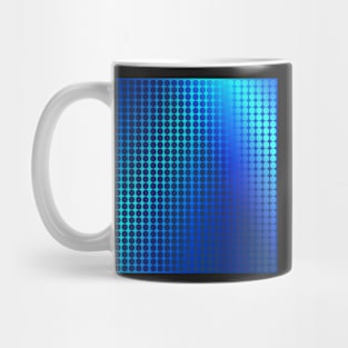 Dots blue green Mug